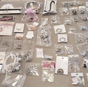 Assorted costume jewelry